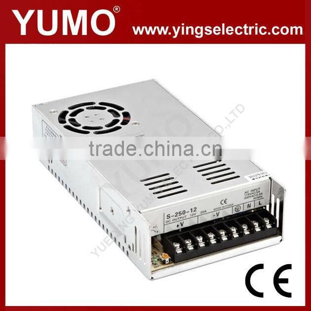 YUMO S-300 300W 5/12/48V Single output High efficiency power supply Switching Power Supply