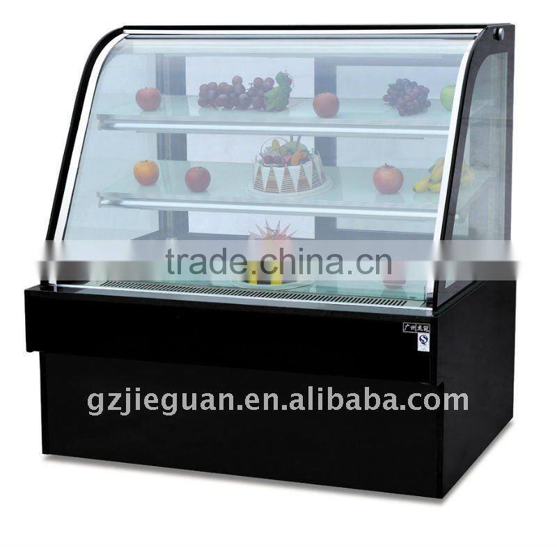 jieguan luxury front&back door cake display cooler CF-1200