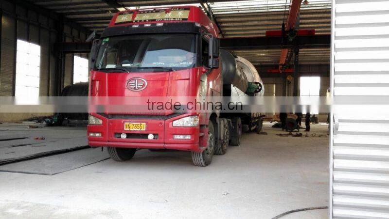 2015 Up-dated Easy Installtion Rubber To Oil Refinery Pyrolisis Machinery 15TPD