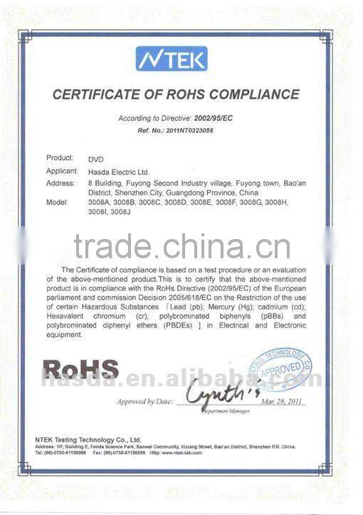 HASDA HK-7882CAR AUDIO CD/MP3/USB PLAYER RECEIVER AM FM RADIO