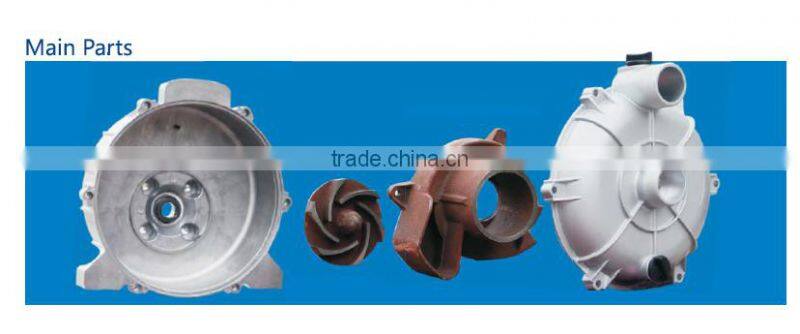 2 inch trash water pump driven by gasoline engine or diesel engine 5.5-6.5Hp