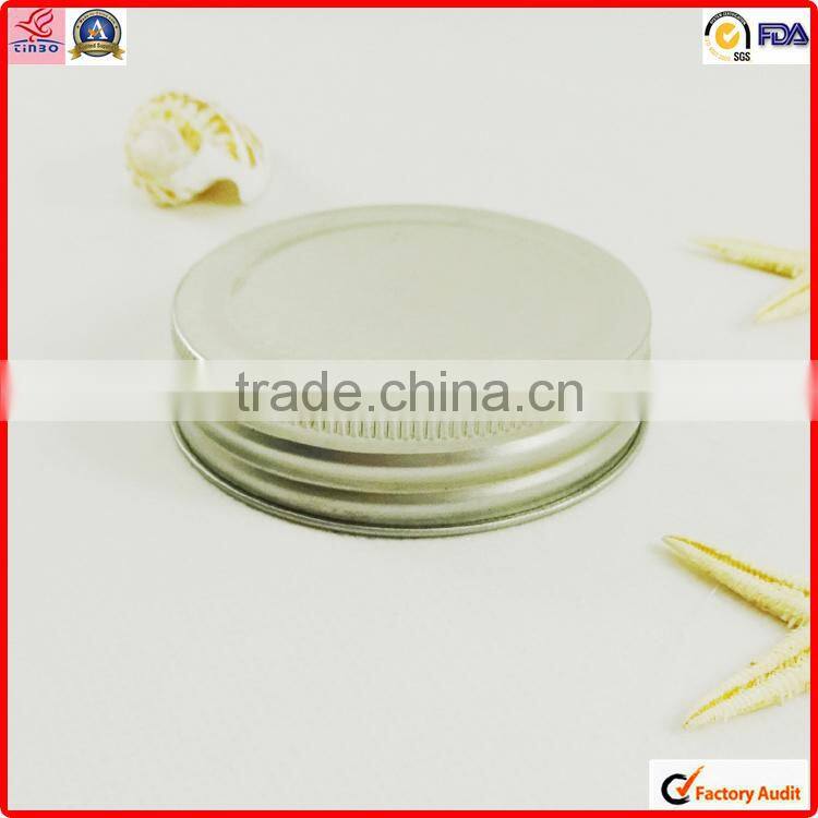 custom pinting glass screw tin lid