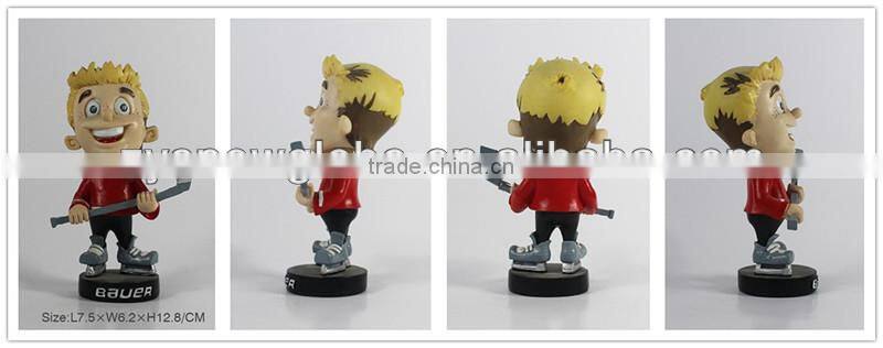 Custom resin bobble head