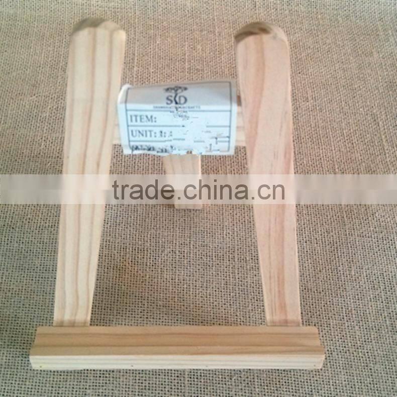 Wood holder solid wood dvd holder wood napkin holder wood newspaper holder with pine