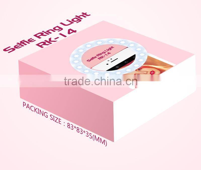 2017 New rgknse selfie white light of CE and ISO9001 standard