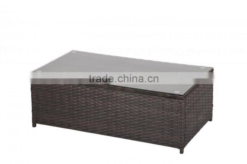 6 PCS Outdoor Patio Sofa Set Sectional Furniture PE Wicker Rattan Deck Couch