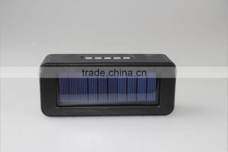 Manufacturers supply new arrive outdoor solar panels charge speaker solar wireless Bluetooth card speaker