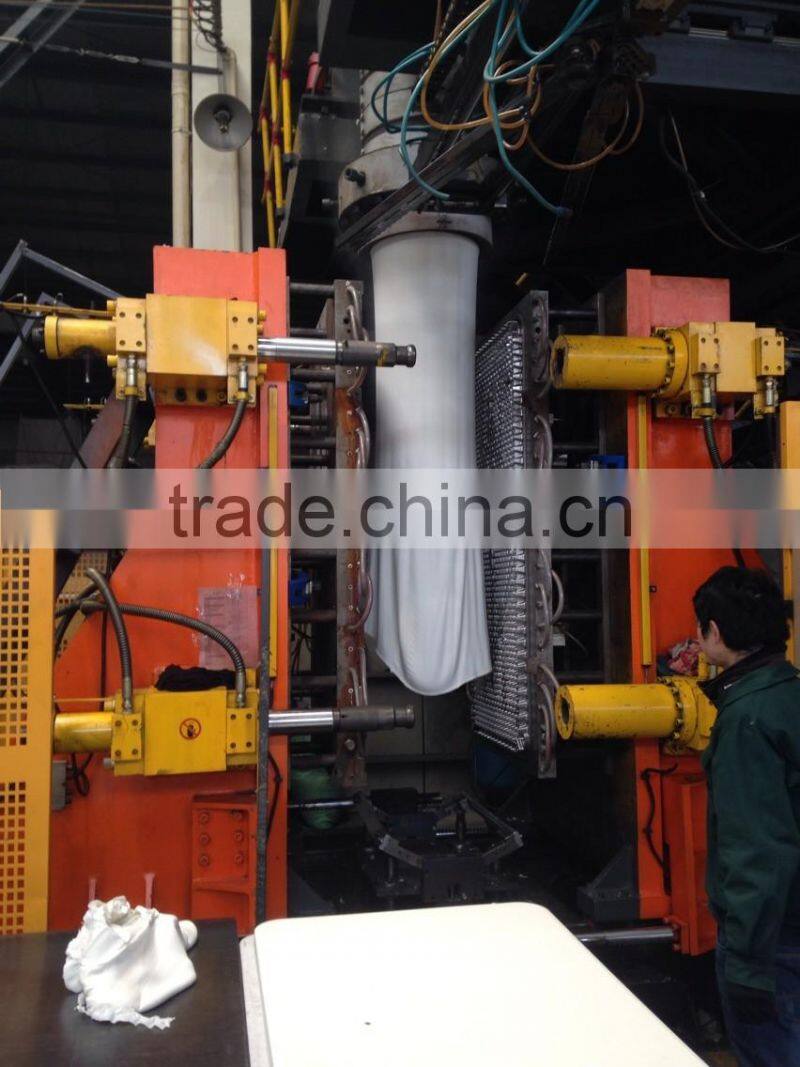 2014 Hot sale blow molding round pedestal folding table