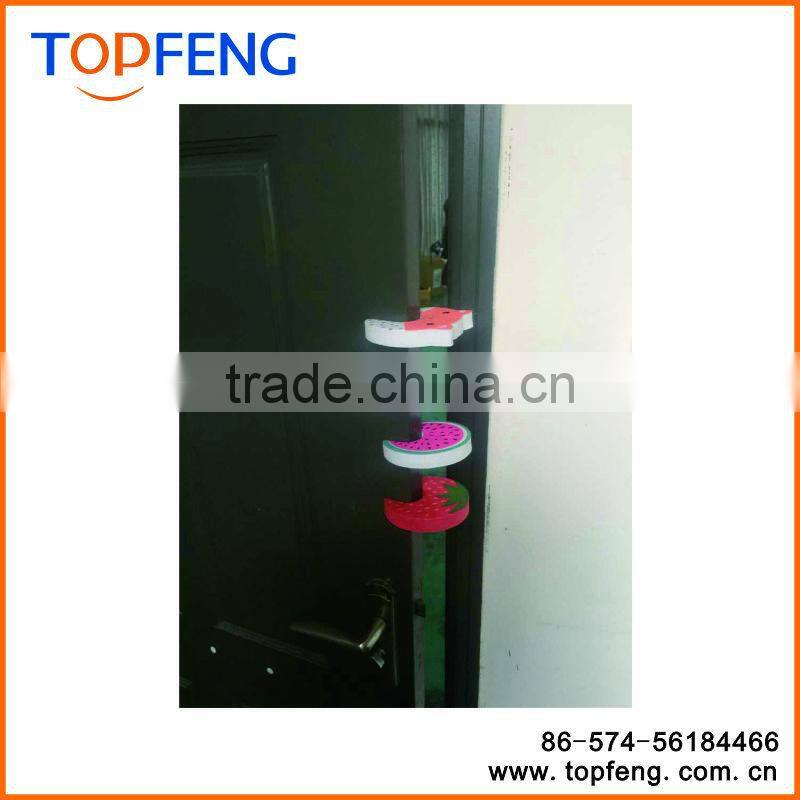 Child Safety No Finger Pinch Foam Door Stopper, Baby Cushiony Finger Hand Safety, Curve Shaped Door Stop Set Of 4