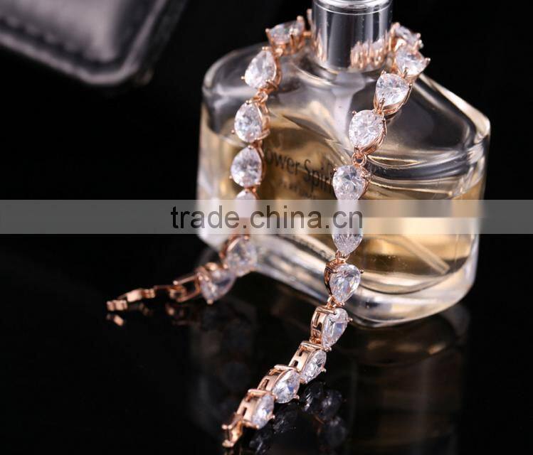 Wholesale Stock Small Order Fashion Colorful Raindrops Bracelet