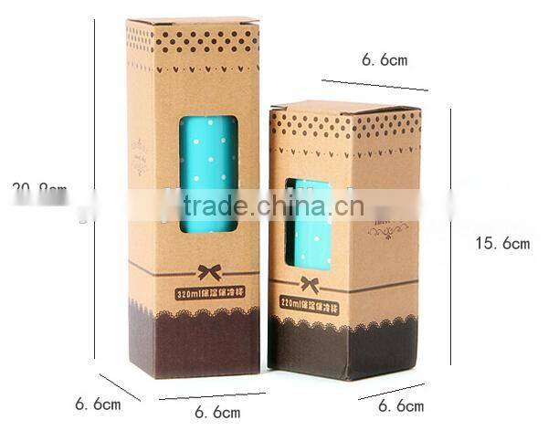 Supply Creative fashion Candy colors multifunctional stainless steel thermos cup / cold reserving cup (220ml)