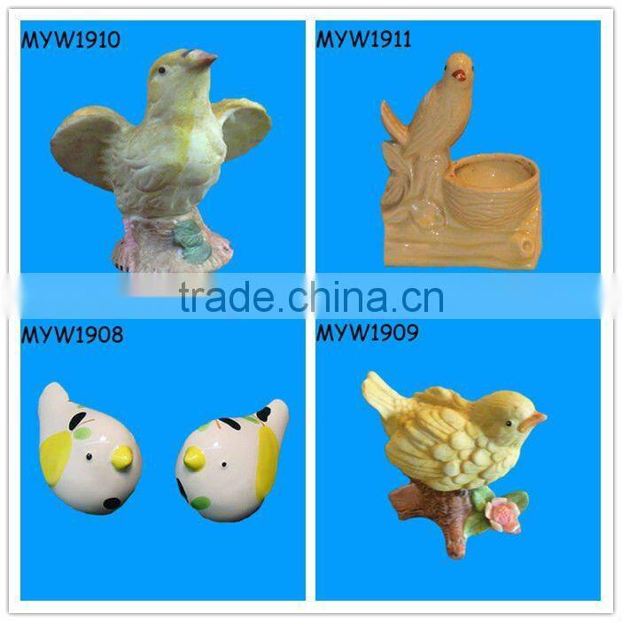 lovely canary and baby ceramic canary yellow color