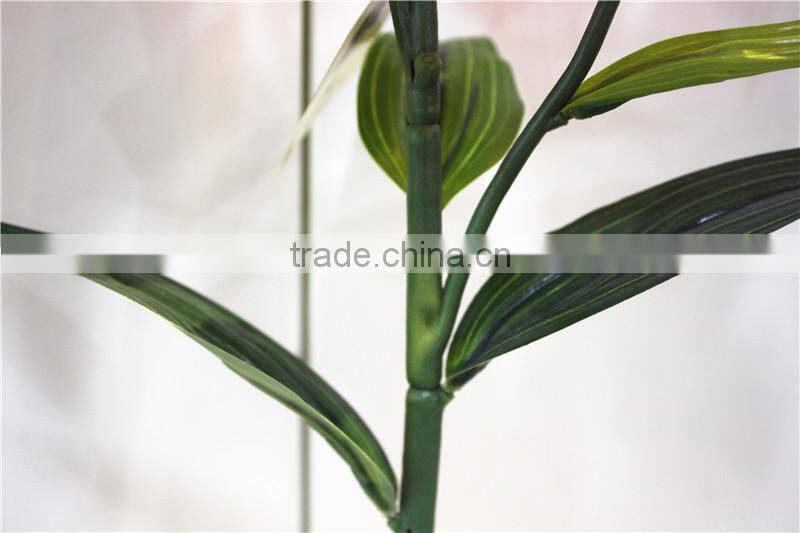 Home garden creepers decoration 110cm Height artificial pink 2 flowers 2 bud Lily making EBHH04 2211