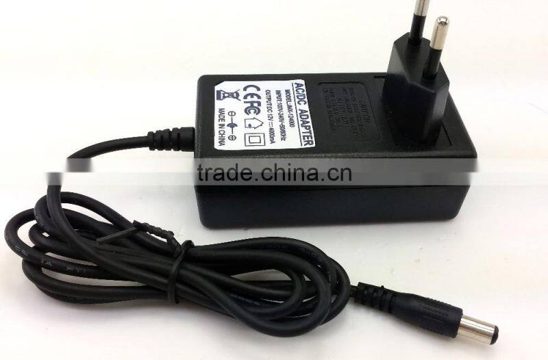 UK PLUG AC/DC Adapter 12v 3A