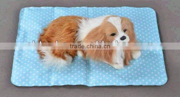 Blue Ice Cool Mat Pet Dog Cat Cooling Bed Ice Pad Cushion Summer Cool Pad