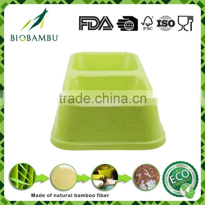 Pretty design Best selling items Food grade rice husk pet bowl/dog bowl