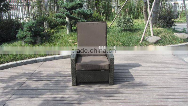 Outdoor rattan meditation chair