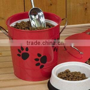 Non slipped Customized Design Metal Pet Food Bowl