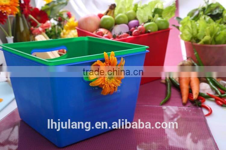 plastic vegetable fruit storage basket for kitchen,sink kitchen basket washing round plastic fruit caddy storage