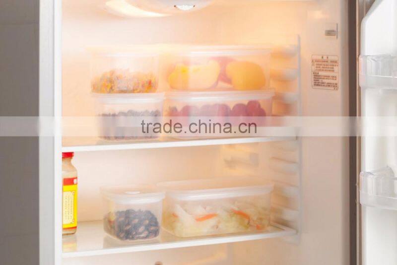 Superimposed flip-open cover food crisper