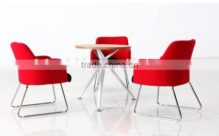 chic modern red show chair restaurant coffee shop club bar chair customized project cheap price furniture factory China
