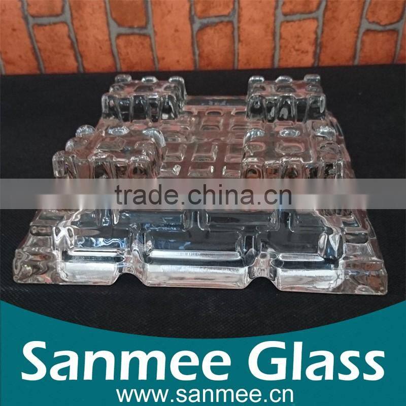 Good Quality Manufactured Crystal Glass Table Ashtray