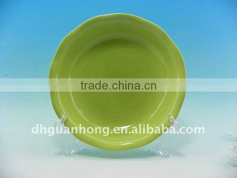 New Design Ceramic Fish Plate