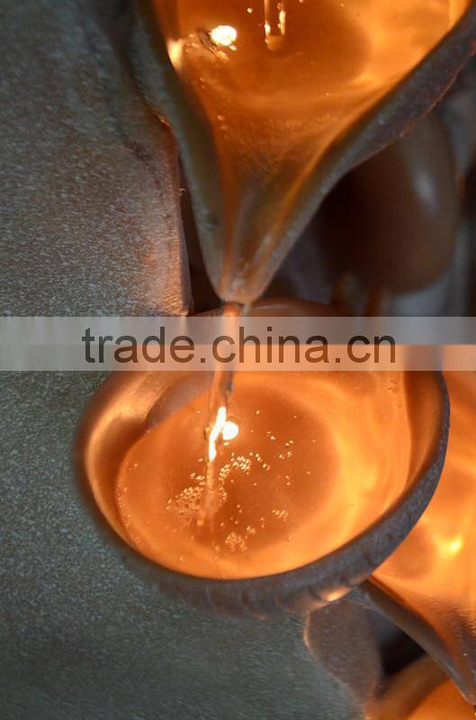 table top Ganesh resin water fountain,mini Ganesh