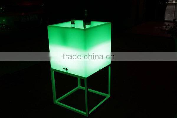 modern led lighting bar furniture, led lighting flower pot, led fruit pot