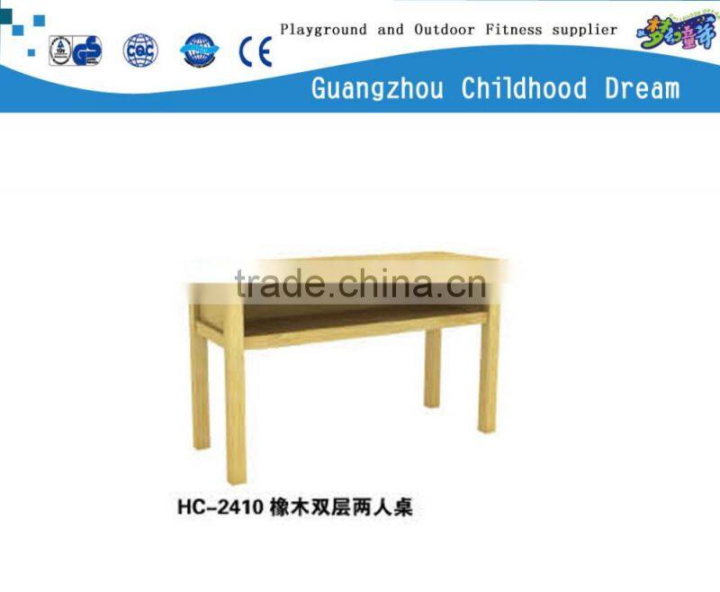 (HC-2410) Hot sale double desk, cheap kids desk