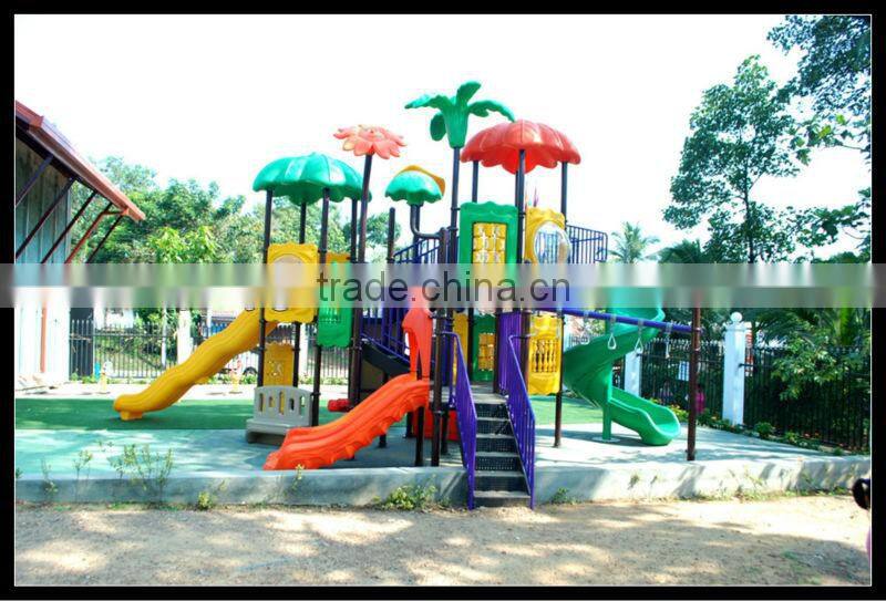 SAFE EN1176 STANDARD TROPICAL RAIN FORET SERIES CHILDREN OUTDOOR COMBINED SLIDE (HA-01601)