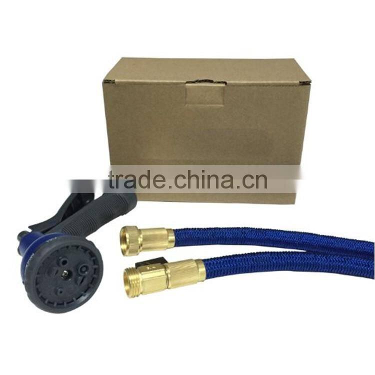 Blue color most strong dap cloth garden hose 75 FT