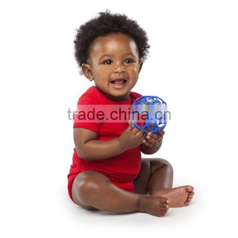 Hot Wholesale Cheap Plastic Baby Rattle Ball Noise Maker Topys 2016