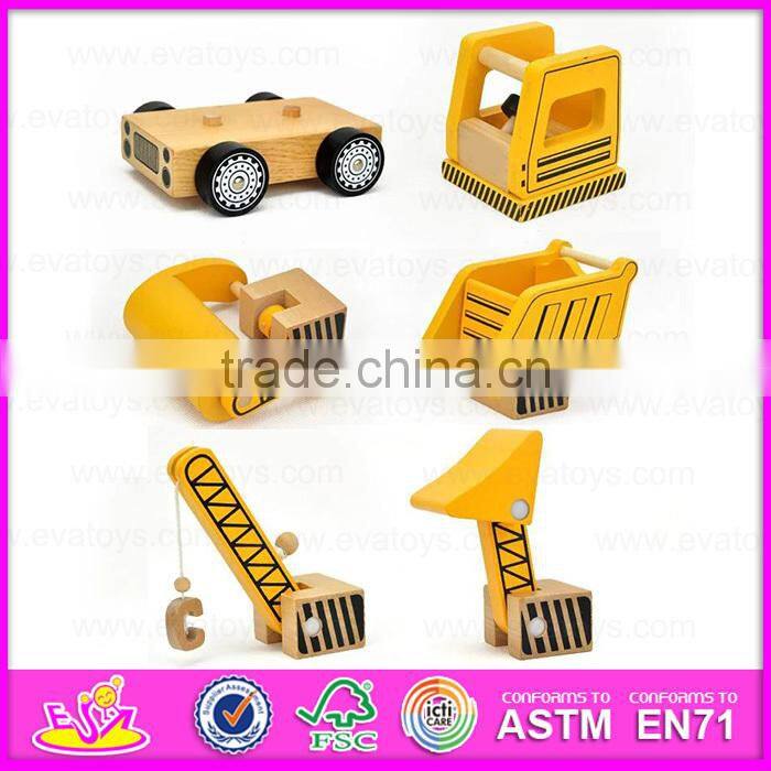 Best design toddler wooden digger toys top fashion kids wooden digger toys wholesale children wooden digger toys W04A149-S