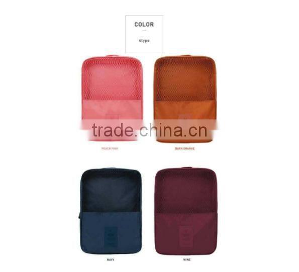 colorful resonable price good quality shoe bag for travel and home