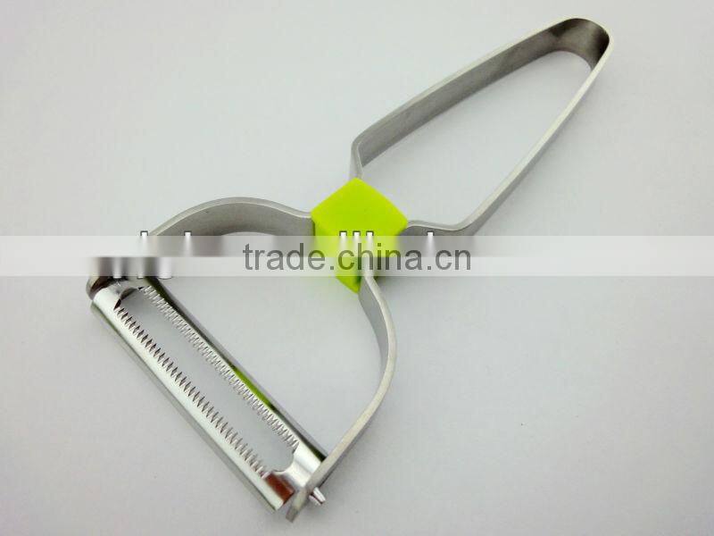 Sampa p024 serrated blade stainless steel carrot peeler