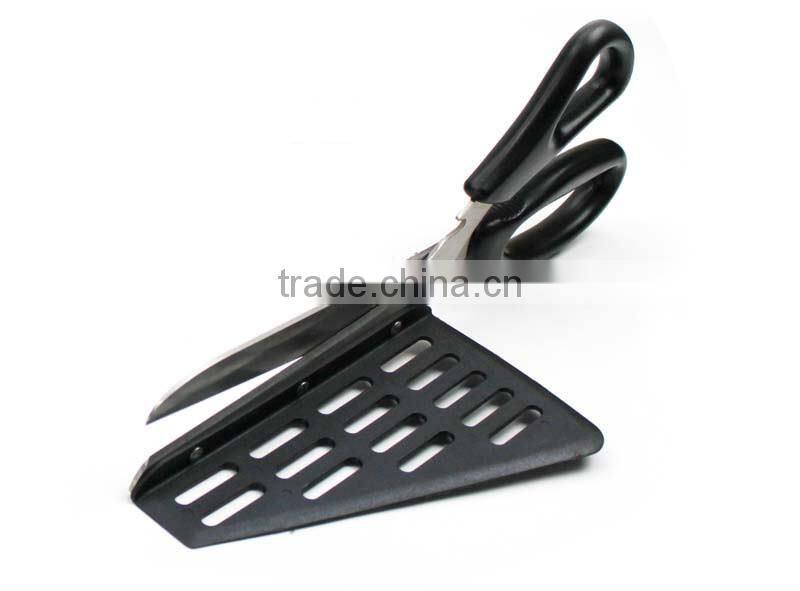 B2106 Multi-functional Stainless Steel Pizza Scissors Cutter Server