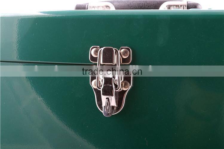 Single Layer Portable Metal Tool Box with high quality