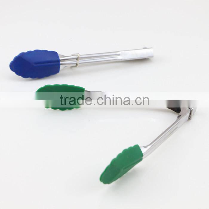 Heat Resistant Silicone Food Tongs Kitchen Tongs ,Silicone Function of food tongs