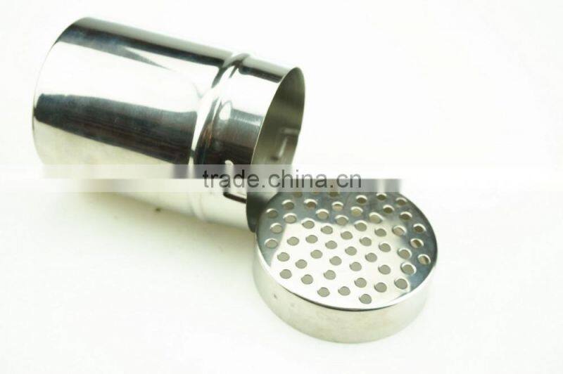 42069 stainless steel saltcellar set salt and pepper shaker