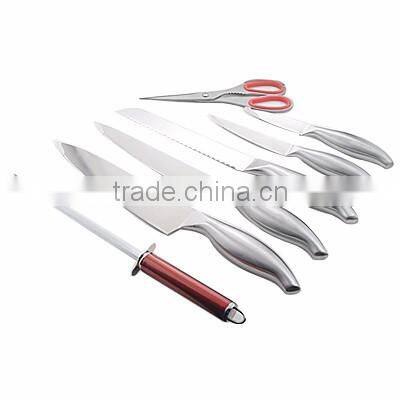 8pcs kitchen stainless steel knife chef set