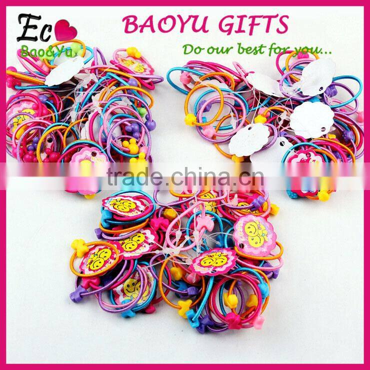 Rabbit ear hair ring kids bows hair ring hair accessories Factory wholesale