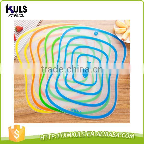Creative clear plastic board Transparent plastic chopping board