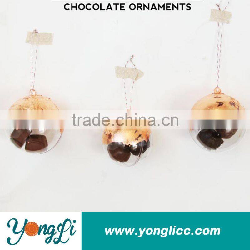 Packing the Candy Clear Plastic Ball Container