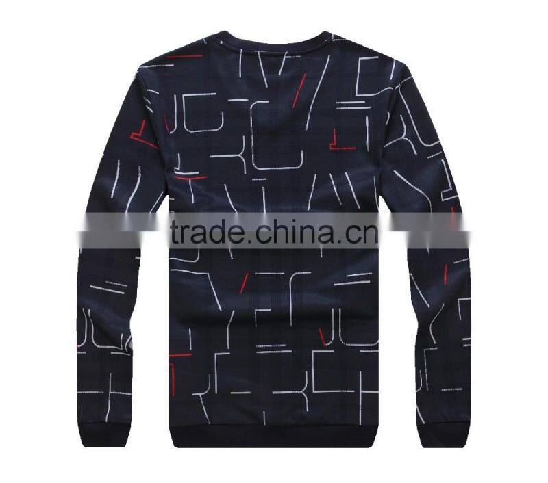 mens plain long sleeve oem specification cotton t shirt