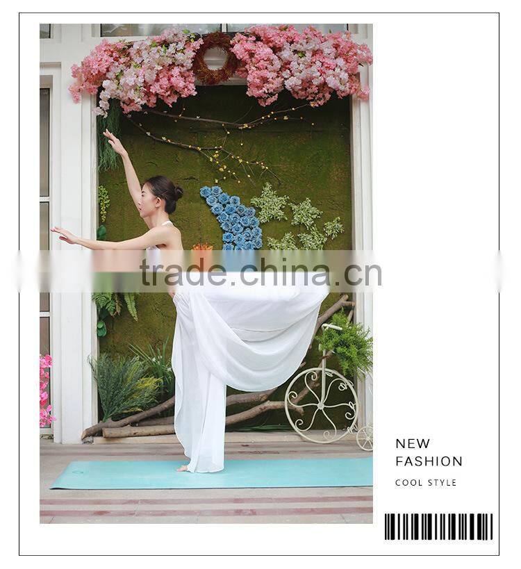 Comfy chiffon gothic harem pants for yoga