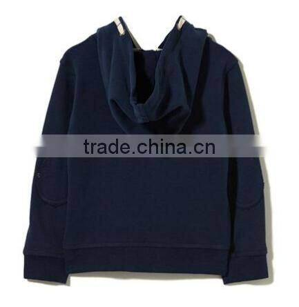 Childrens clothes Boys loose fit Zip Thru Hoodie / boys fleece hoody / boys zip up hoodie with kangaroo pocket