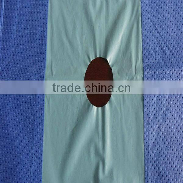 Blue Medical Hand Drape with EO steriled