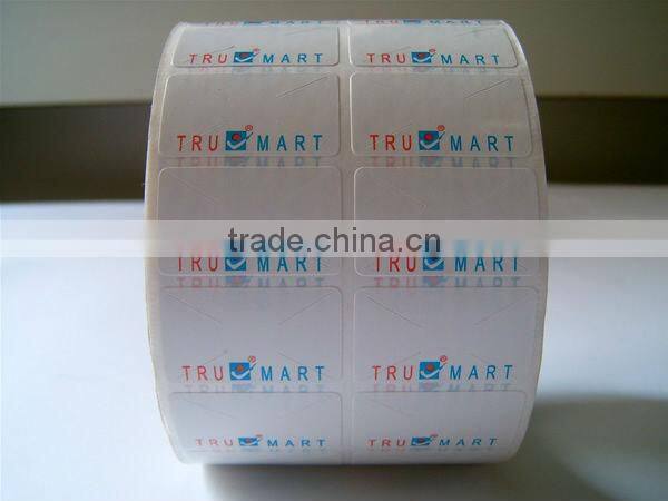 high quality self adesive barcode labels EAS label