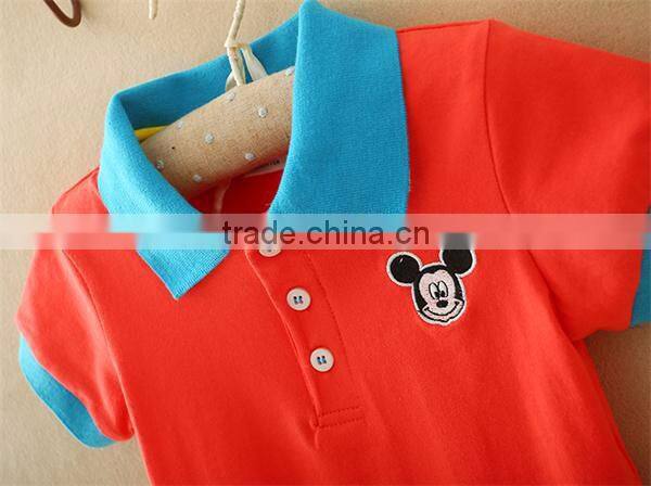 2016 Nanchang factory 100% polo hip hop brand t-shirt for kid